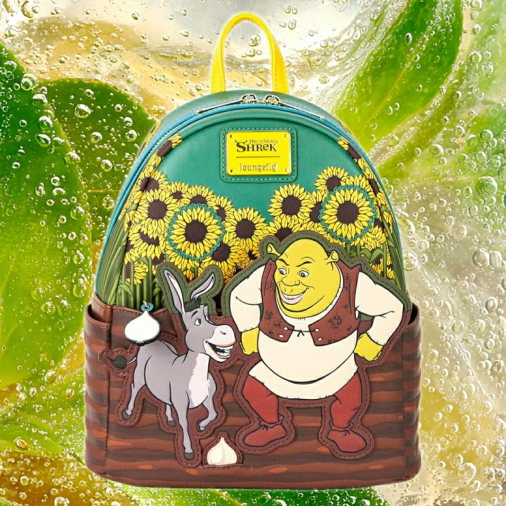 🧄🌻🌿NWT Loungefly Shrek and Donkey 🧄🌻🌿